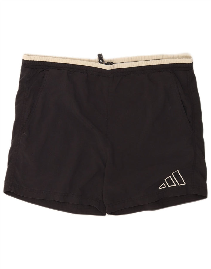Adidas Mens Swimming Shorts Medium Black Polyester