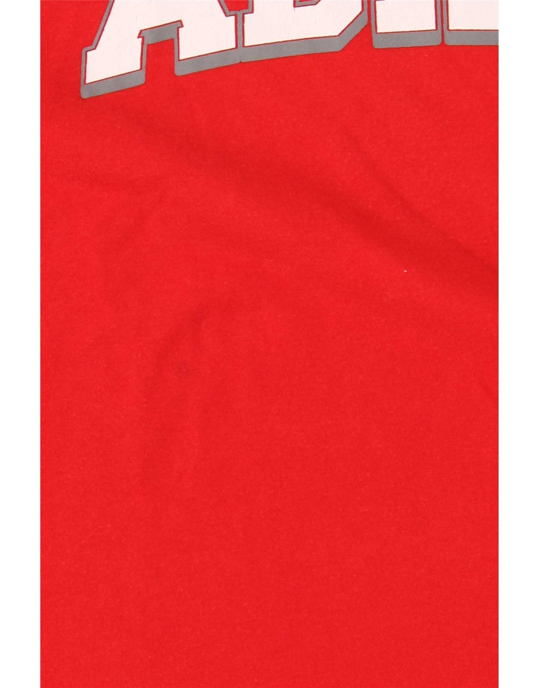 Adidas Mens Graphic T-Shirt Top Medium Red Cotton