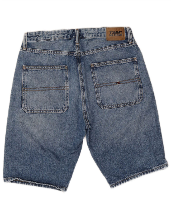 Tommy Hilfiger Boys Denim Shorts 15-16 Years W28 Blue
