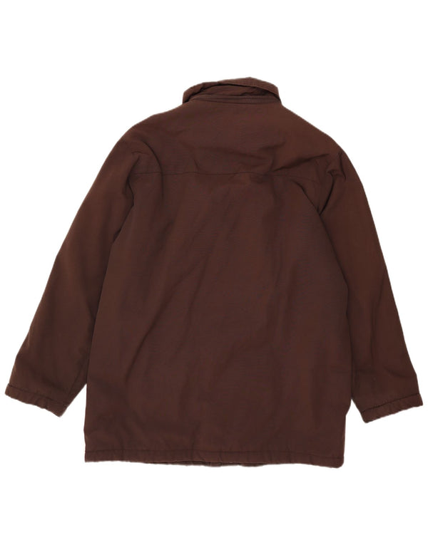 Slam Mens Padded Jacket UK 40 Large Brown Nylon