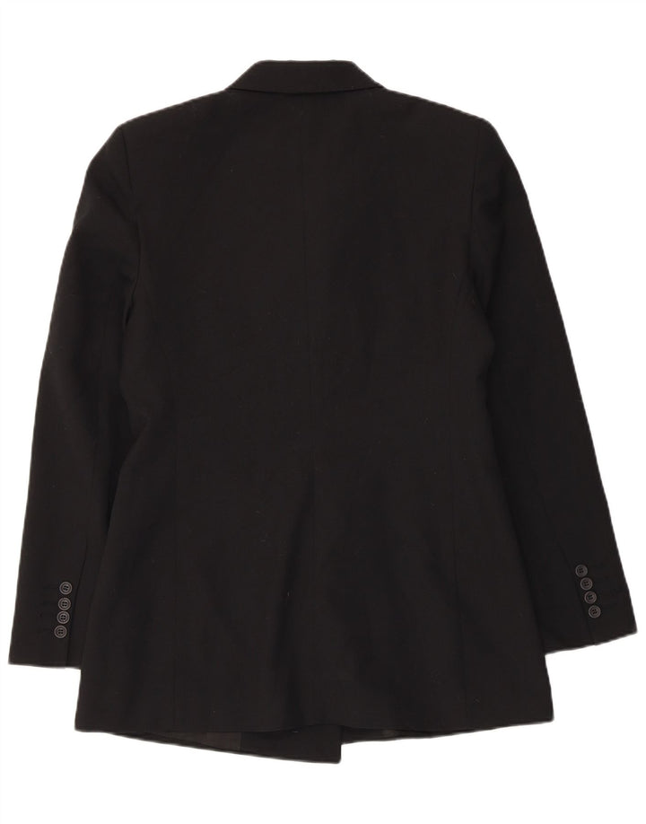 SPORTSTAFF Womens Double Breasted Blazer Jacket IT 46 Large Black