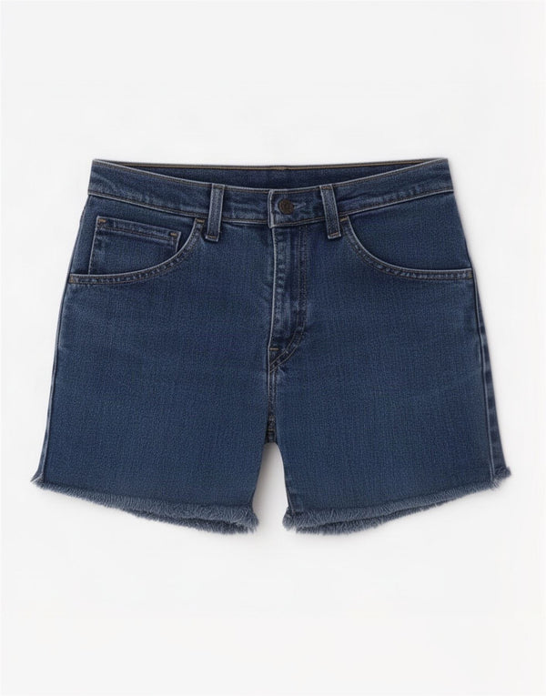 Levi's Womens Denim Shorts W28 Medium Blue Cotton