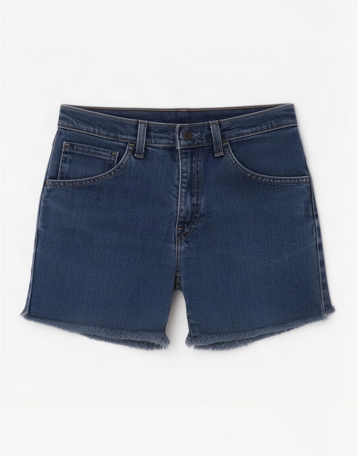 Levi's Womens Denim Shorts W28 Medium Blue Cotton