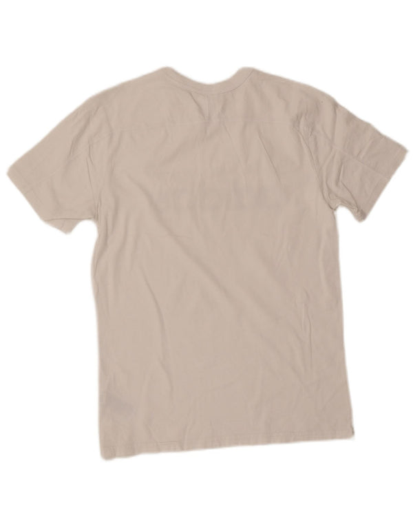Adidas Mens Graphic T-Shirt Top Small White Cotton