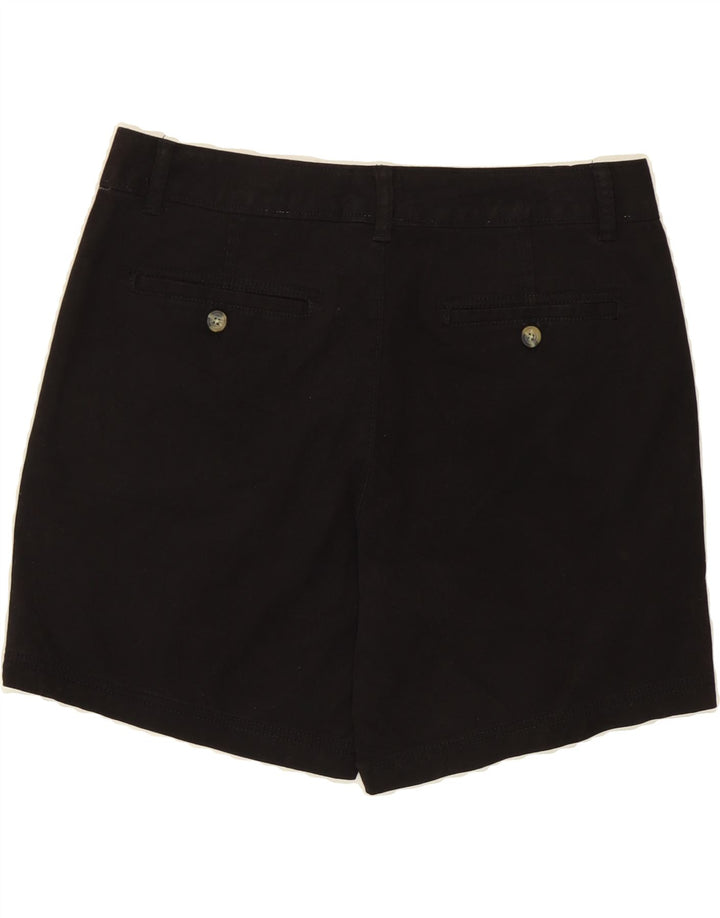 DOCKERS Womens Casual Shorts US 8 Medium W32  Black Cotton Vintage Dockers and Second-Hand Dockers from Messina Hembry 