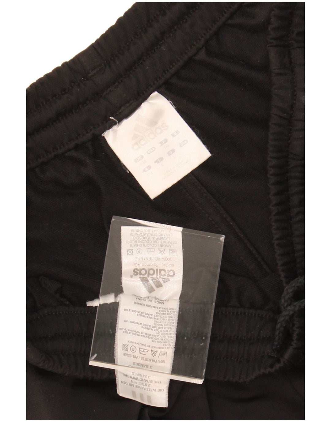 ADIDAS Mens Tracksuit Trousers Medium  Black