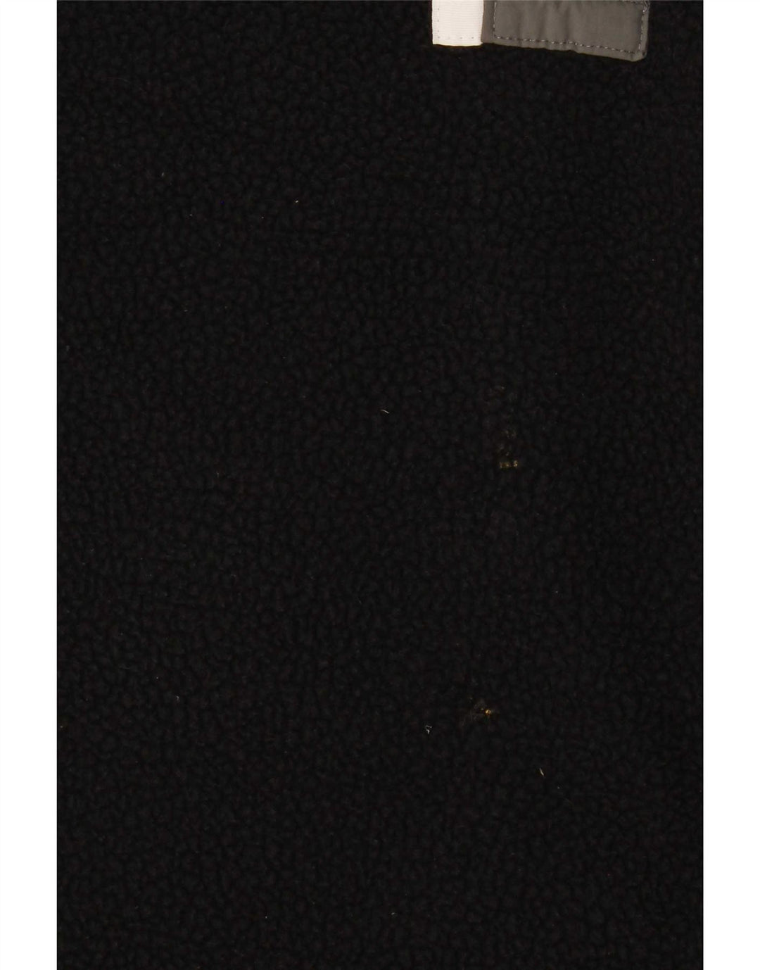 Columbia Mens Button Neck Fleece Jumper 2XS Black Polyester