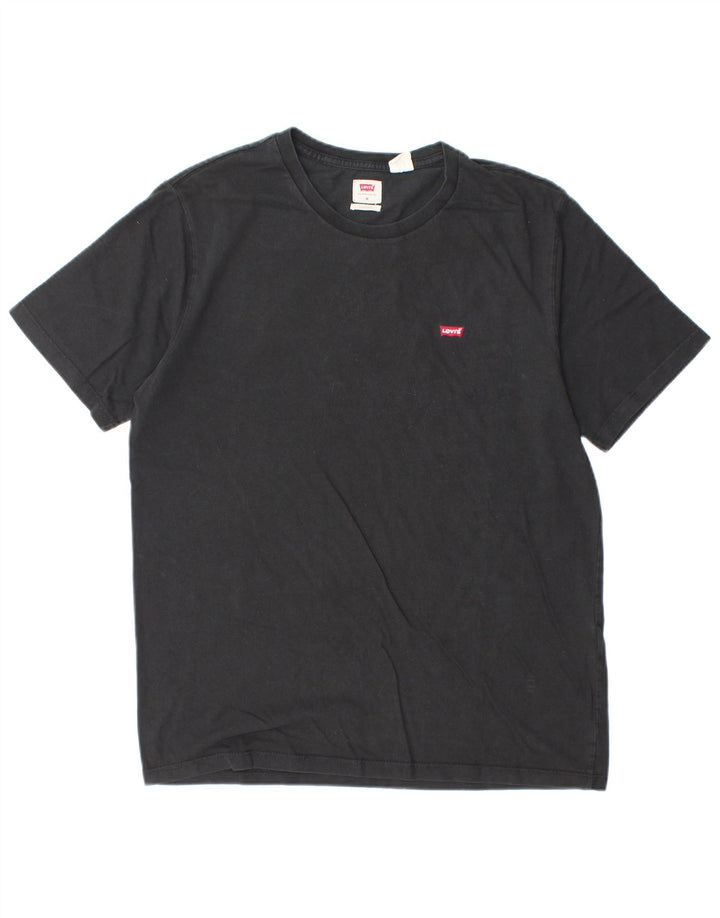 Levi's Mens Standard T-Shirt Top Medium Black