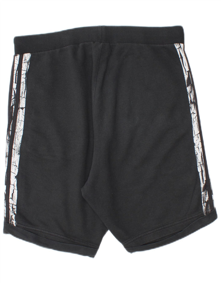 Adidas Mens Sport Shorts Medium  Black Cotton