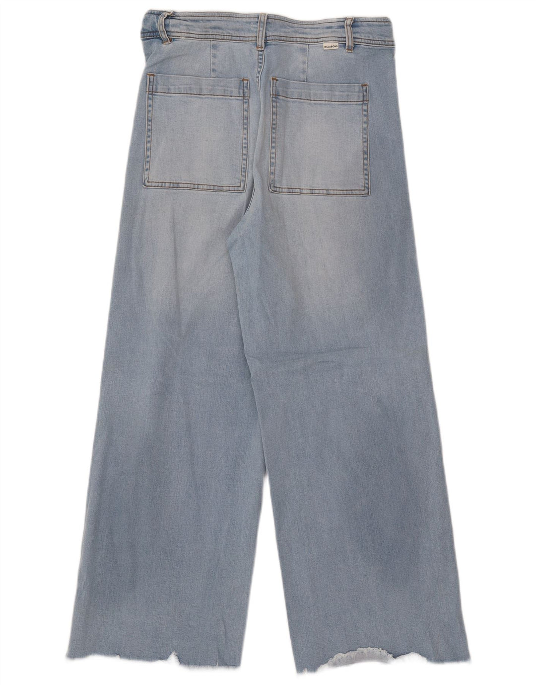 BILLABONG Womens High Waist Wide Leg Jeans W30 L27 Blue