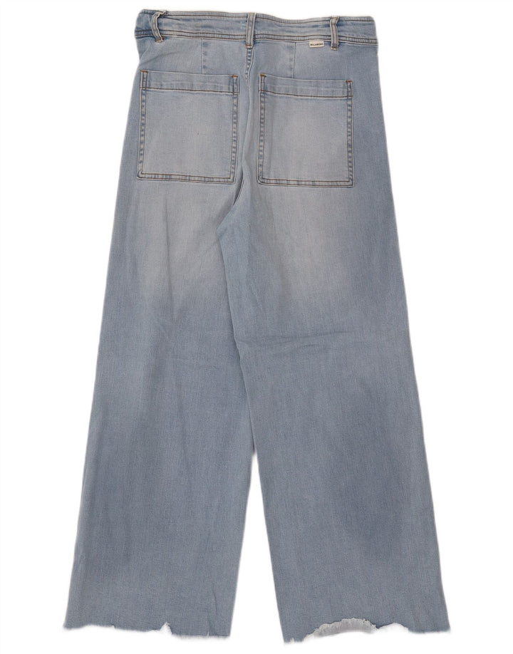 BILLABONG Womens High Waist Wide Leg Jeans W30 L27 Blue