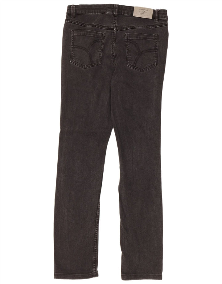 Dack's Womens Regular Fit Straight Jeans IT 42 Medium W28 L28 Black Cotton