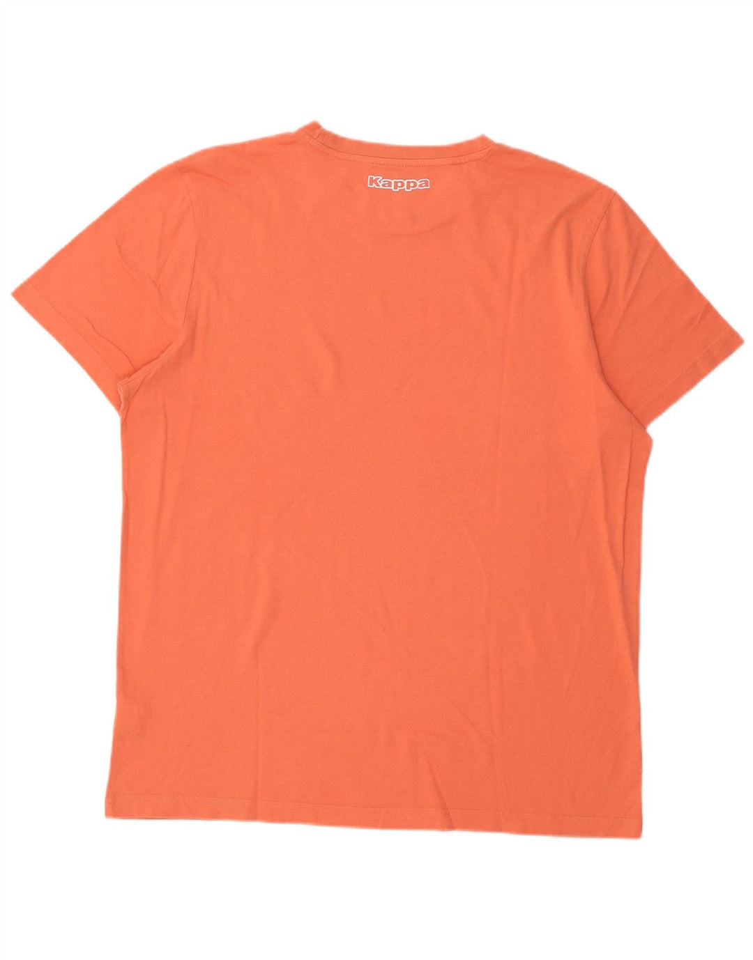 Kappa Mens T-Shirt Top 2XL Red Cotton