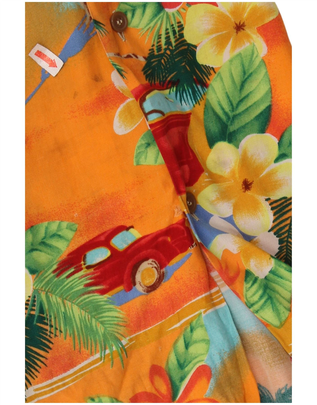 PETER ELLIOT Mens Short Sleeve Shirt Large Multicoloured Floral Hawaiian