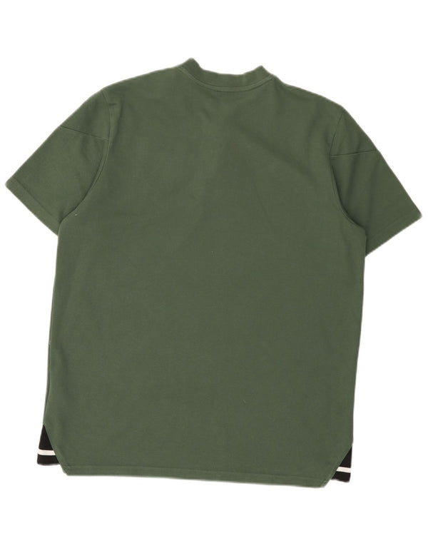 Adidas Mens The Celtic Football Club T-Shirt Top Medium Green Cotton