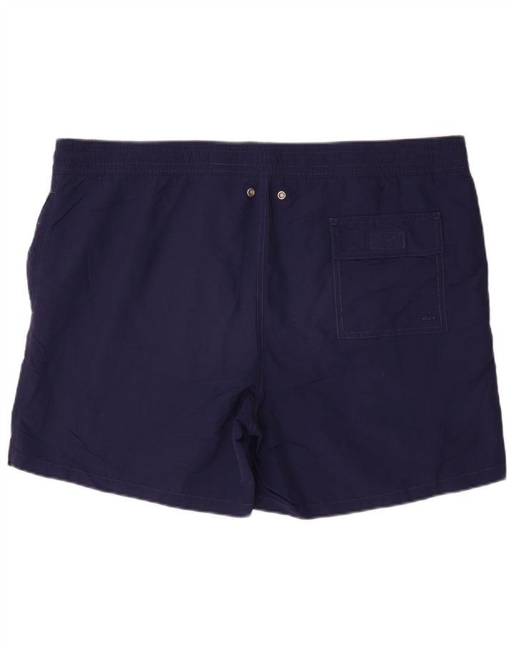 POLO RALPH LAUREN Mens Swimming Shorts Large  Navy Blue Nylon