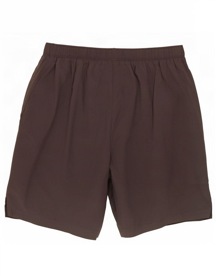 Asics Mens Sport Shorts Medium Grey Polyester