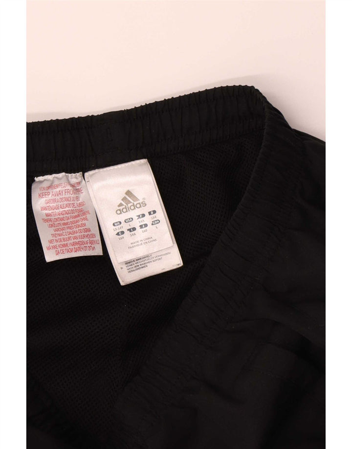 Adidas Boys Sport Shorts 13-14 Years Black Polyester