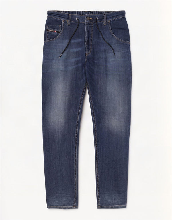 Diesel Mens Krooley- Jogg Tapered Jeans W32 L32 Blue Cotton