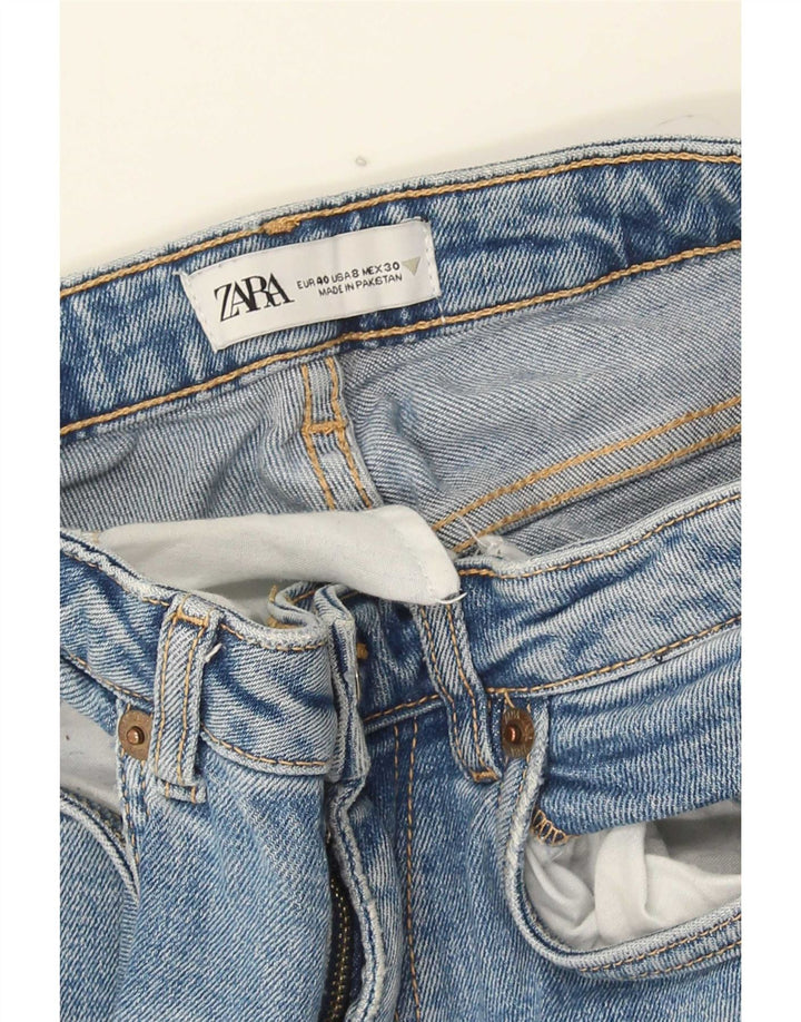 Zara Womens Flared Jeans EU 40 Medium W30 L30 Blue