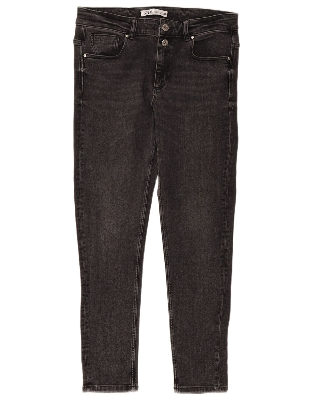 Zara Womens Skinny Jeans EU 42 Large W32 L27 Grey