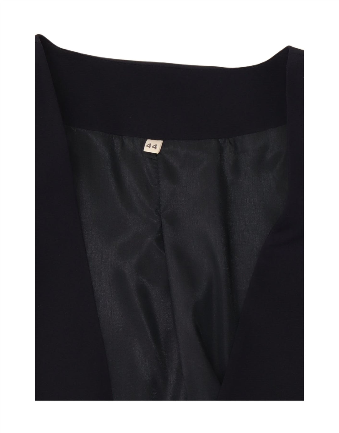 VINTAGE Womens Double Breasted Blazer Jacket IT 44 Medium Navy Blue