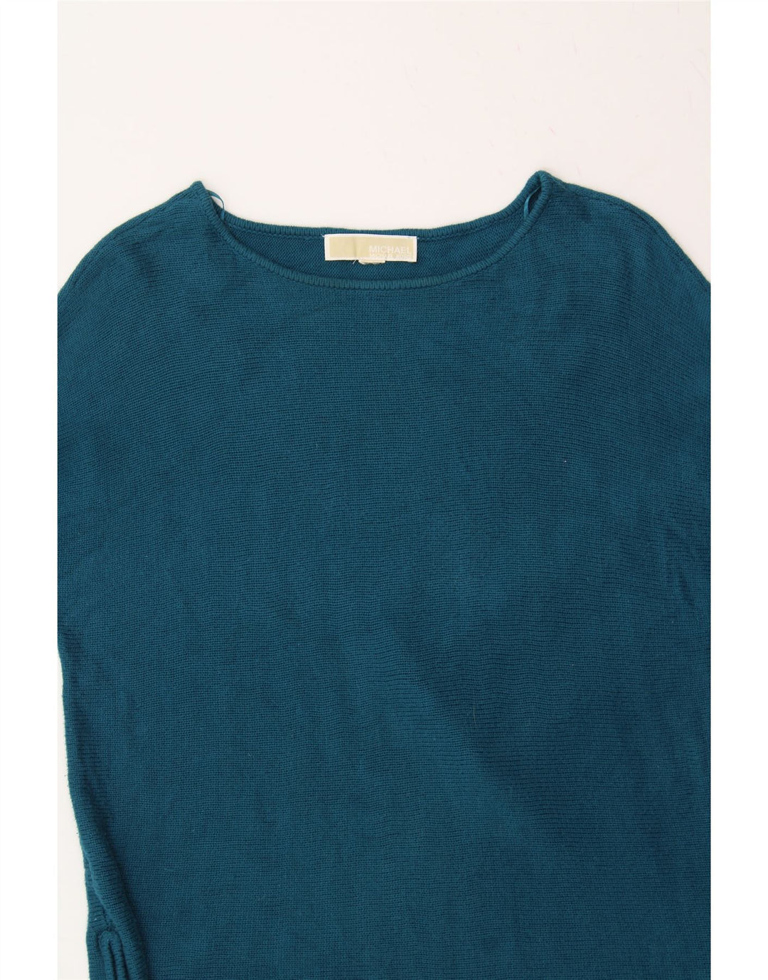 MICHAEL KORS Womens Boat Neck Jumper Sweater UK 12 Medium Blue Vintage Michael Kors and Second-Hand Michael Kors from Messina Hembry 