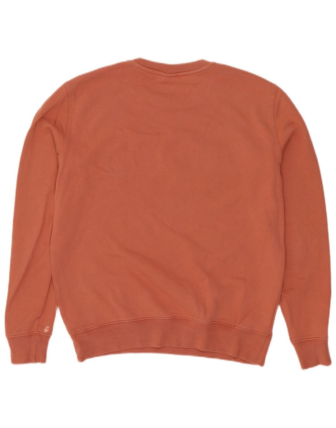 Hugo Boss Womens Graphic Sweatshirt Jumper UK 12 Medium Orange