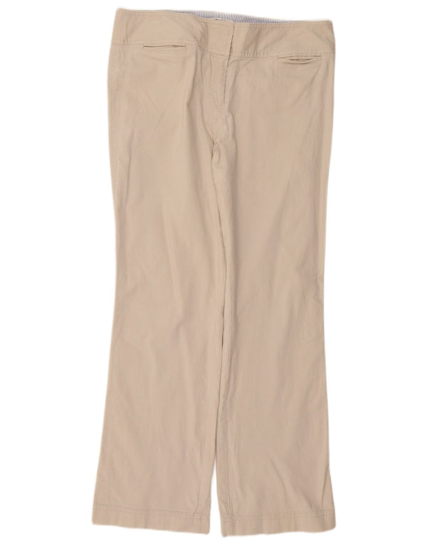 Tommy Hilfiger Womens Casual Trousers US 16 2XL W34 L31 Beige Cotton