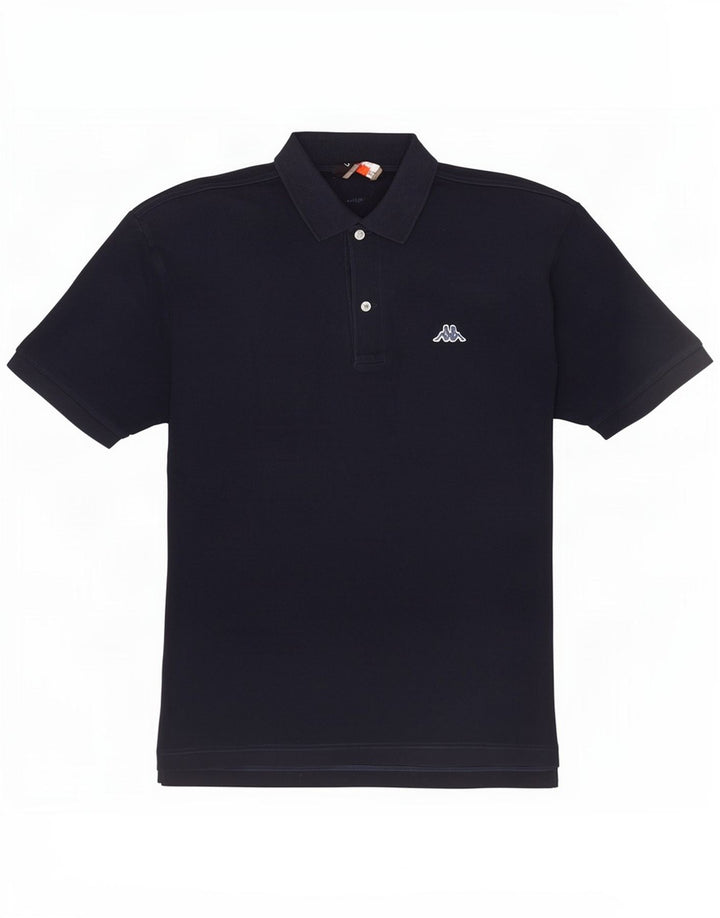 Kappa Mens Polo Shirt Large Navy Blue