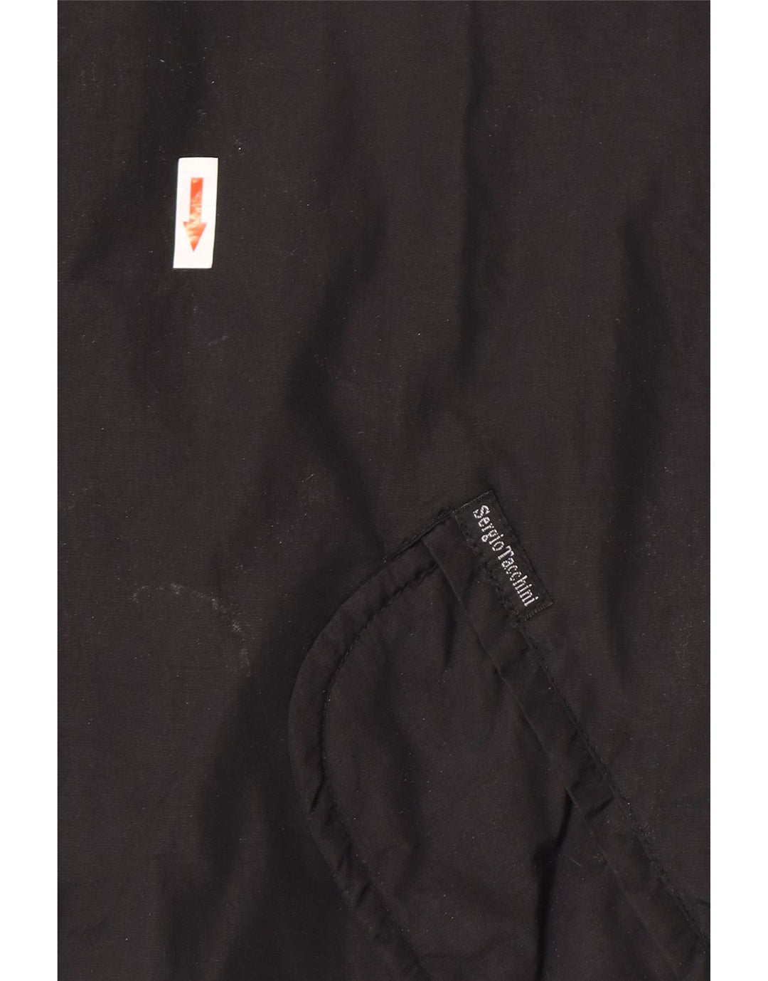 Sergio Tacchini Womens Windbreaker Jacket UK 14 Medium Black