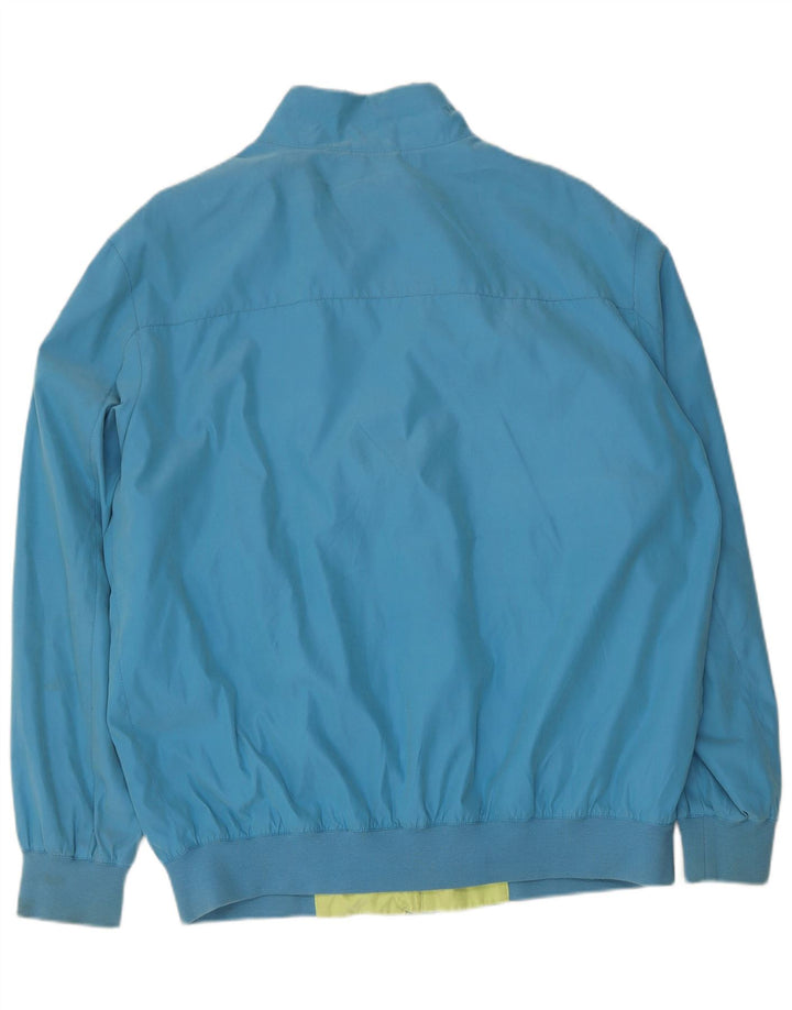 Paul & Shark Mens Bomber Jacket UK 42 XL Blue Polyester