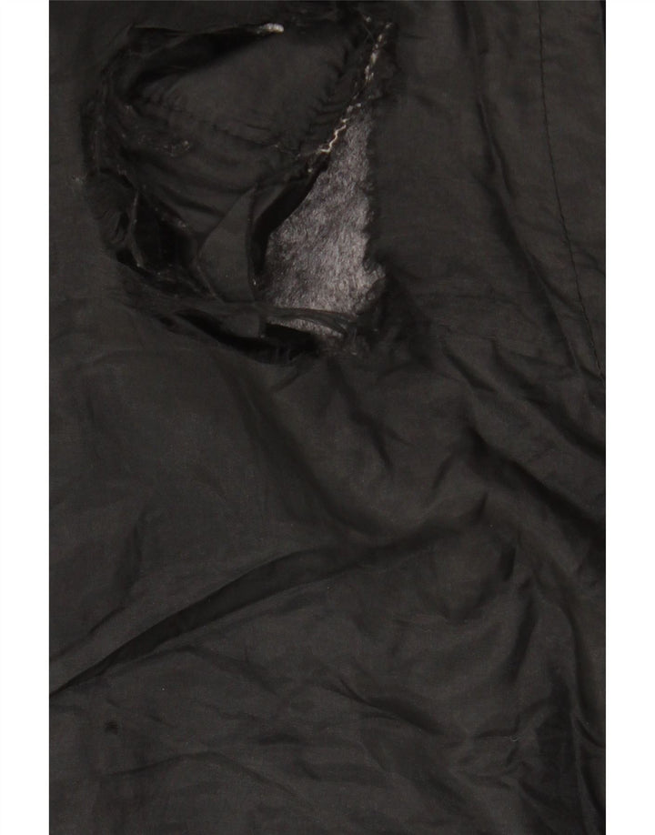 FRENCH CONNECTION Womens Overcoat UK 12 Medium Grey Wool