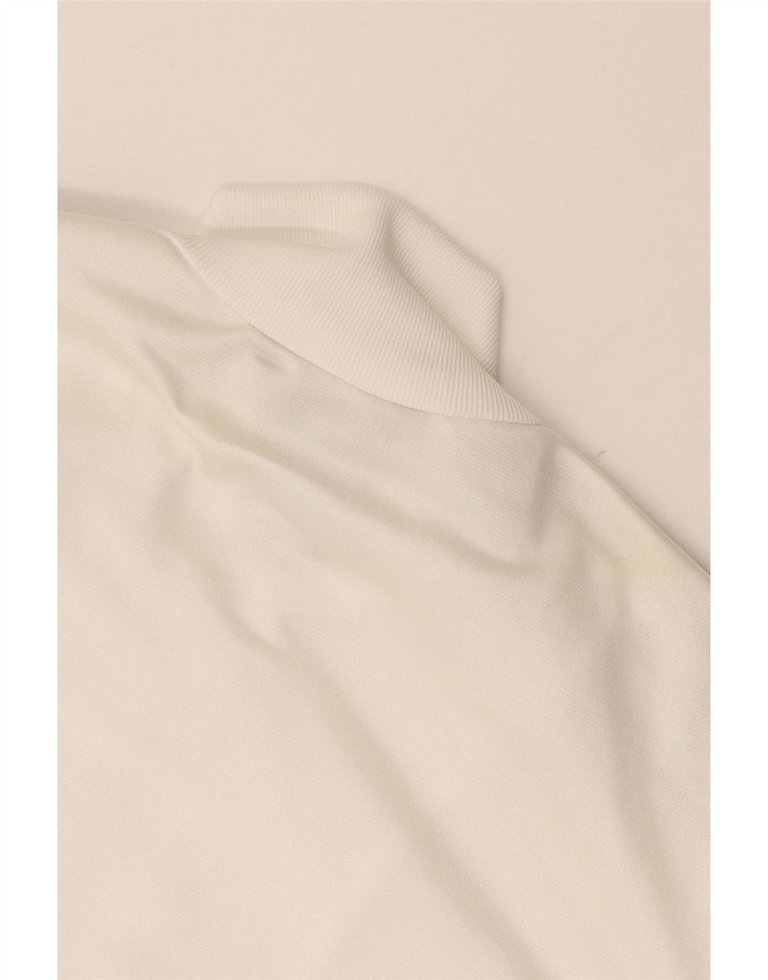 Adidas Womens Tracksuit Top Jacket UK 10 Small White Polyester