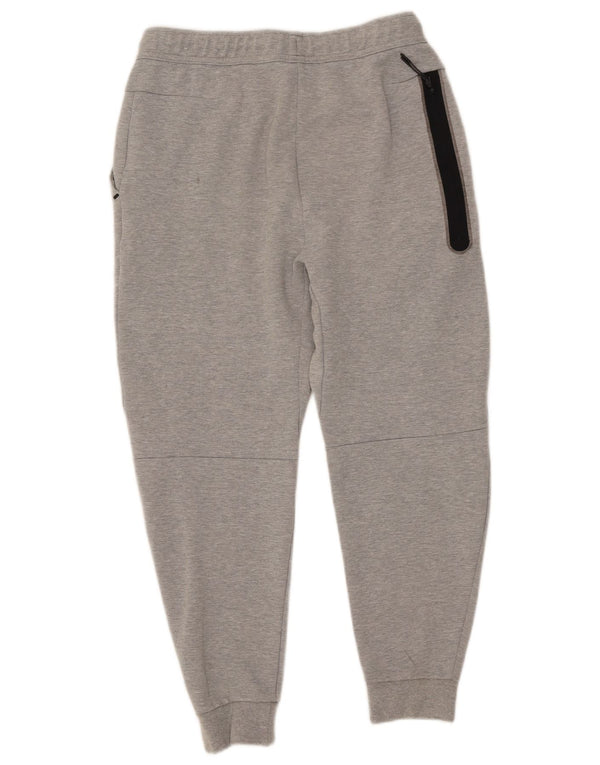Nike Mens Tracksuit Trousers Joggers Medium Grey Flecked Cotton