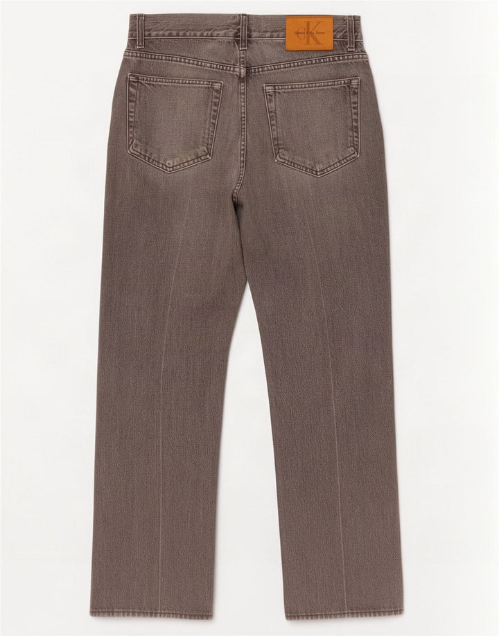 Calvin Klein Mens Straight Jeans W30 L31 Grey