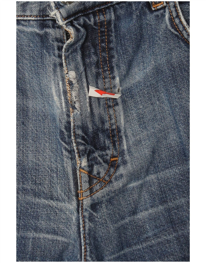 Hugo Boss Mens Straight Jeans W36 L31 Blue