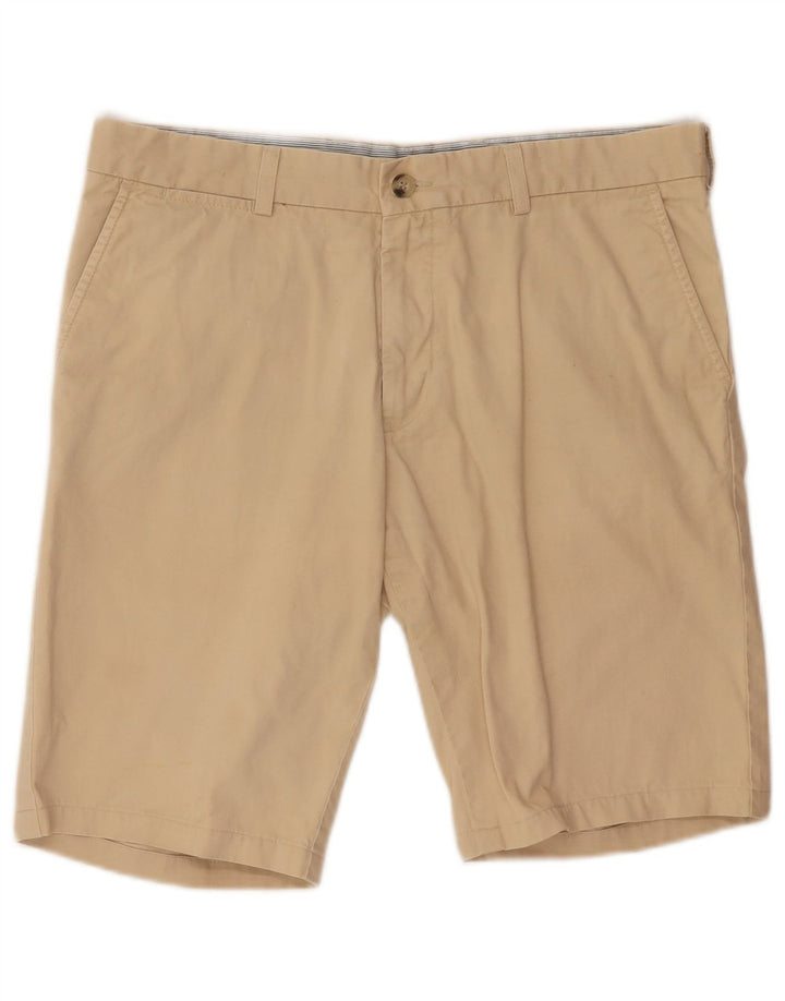 TOMMY HILFIGER Mens Brooklyn Regular Fit Chino Shorts W36 Large Beige