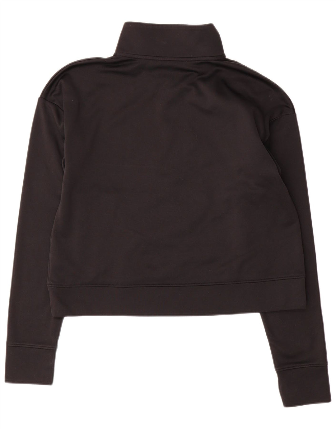 Under Armour Womens Graphic Crop Sweatshirt Jumper UK 10 Small Black