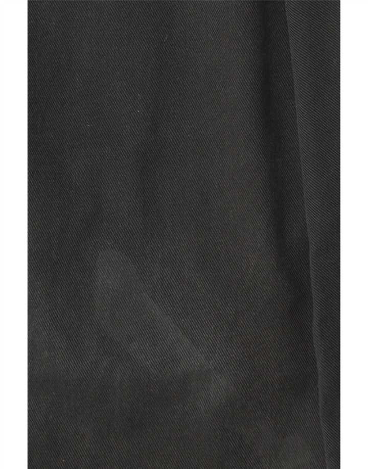 Dickies Womens Straight Cargo Trousers UK 12 Medium W32 L30 Black Cotton