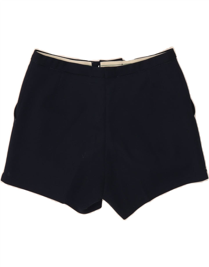 VINTAGE Mens Sport Shorts IT 56 XL Navy Blue Polyester Vintage Vintage and Second-Hand Vintage from Messina Hembry 