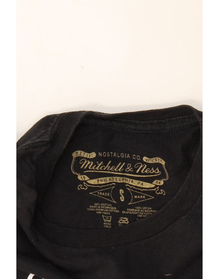 MITCHELL & NESS Mens Los Angeles Lakers Graphic T-Shirt Top Small Black