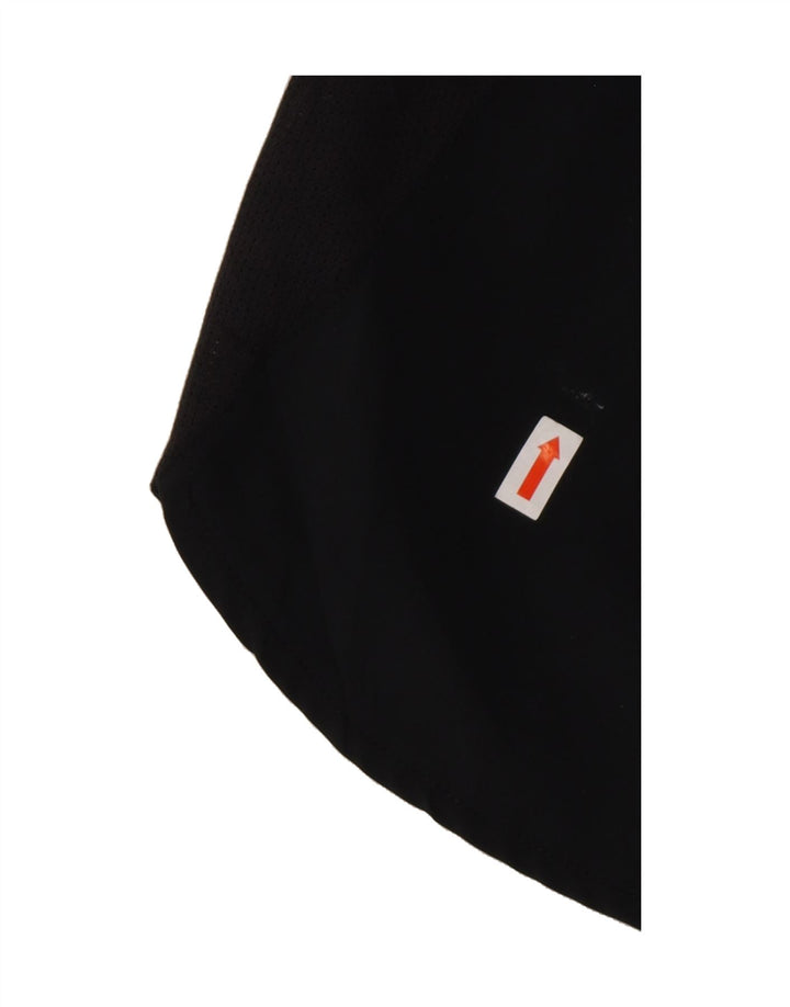 CHAMPION Womens Sport Shorts Medium Black Polyester Vintage Champion and Second-Hand Champion from Messina Hembry 