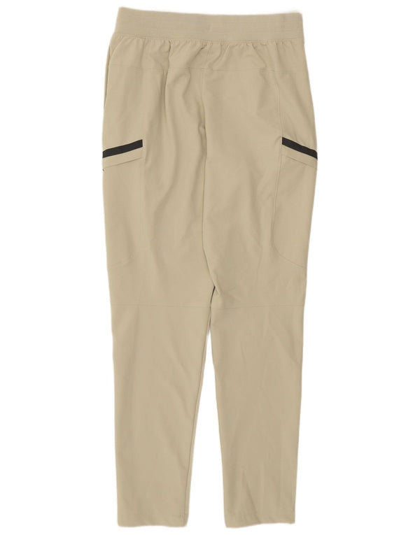 Under Armour Womens Tracksuit Trousers Medium W28 L30 Beige Striped