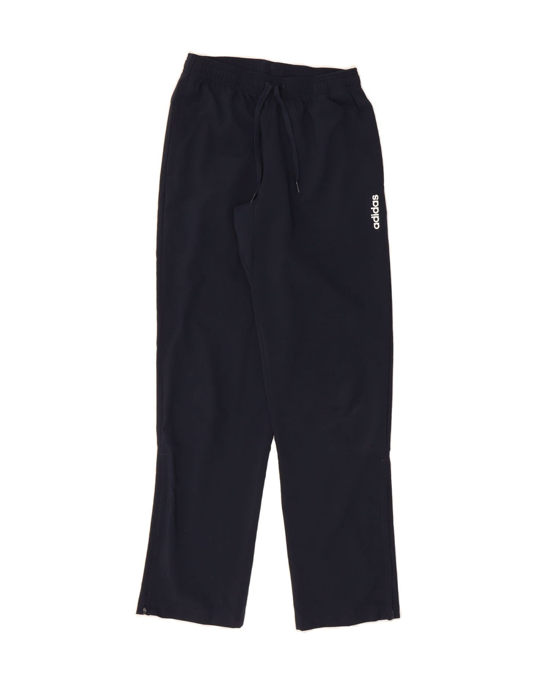 ADIDAS Mens Tracksuit Trousers Small  Navy Blue Polyester Vintage Adidas and Second-Hand Adidas from Messina Hembry 