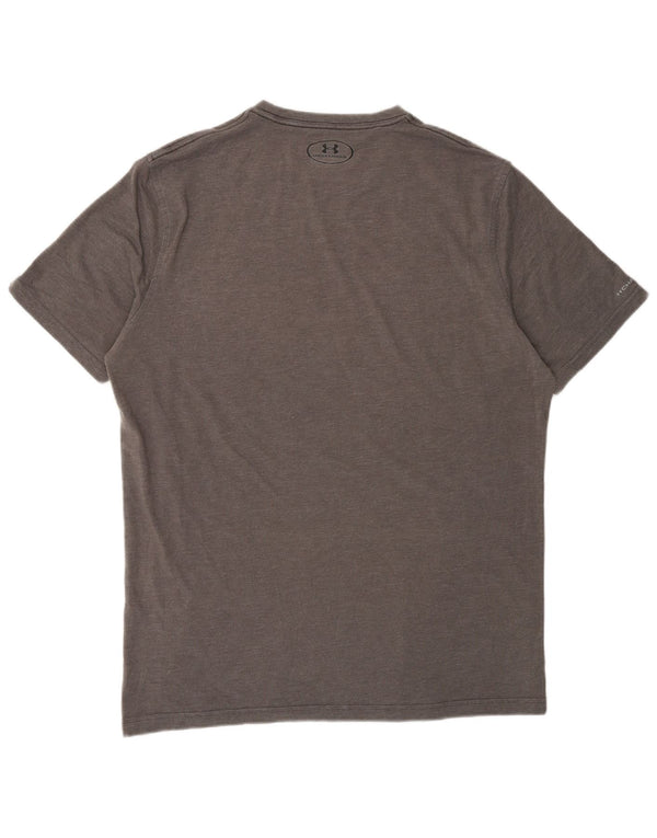 Under Armour Mens T-Shirt Top XL Grey Polyester