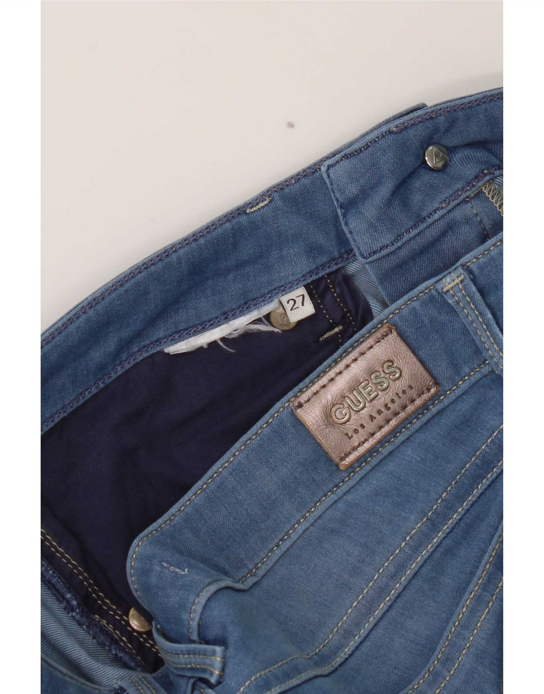 Guess Womens Skinny Jeans W27 L28 Blue