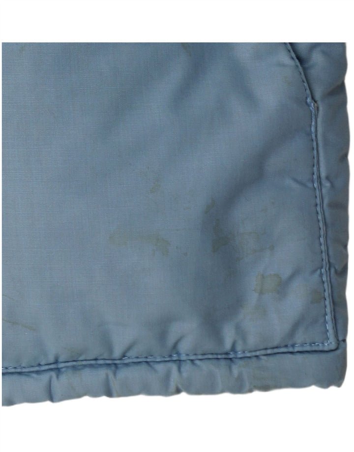 MC Ross Mens Padded Jacket UK 38 Medium Blue Colourblock Classic