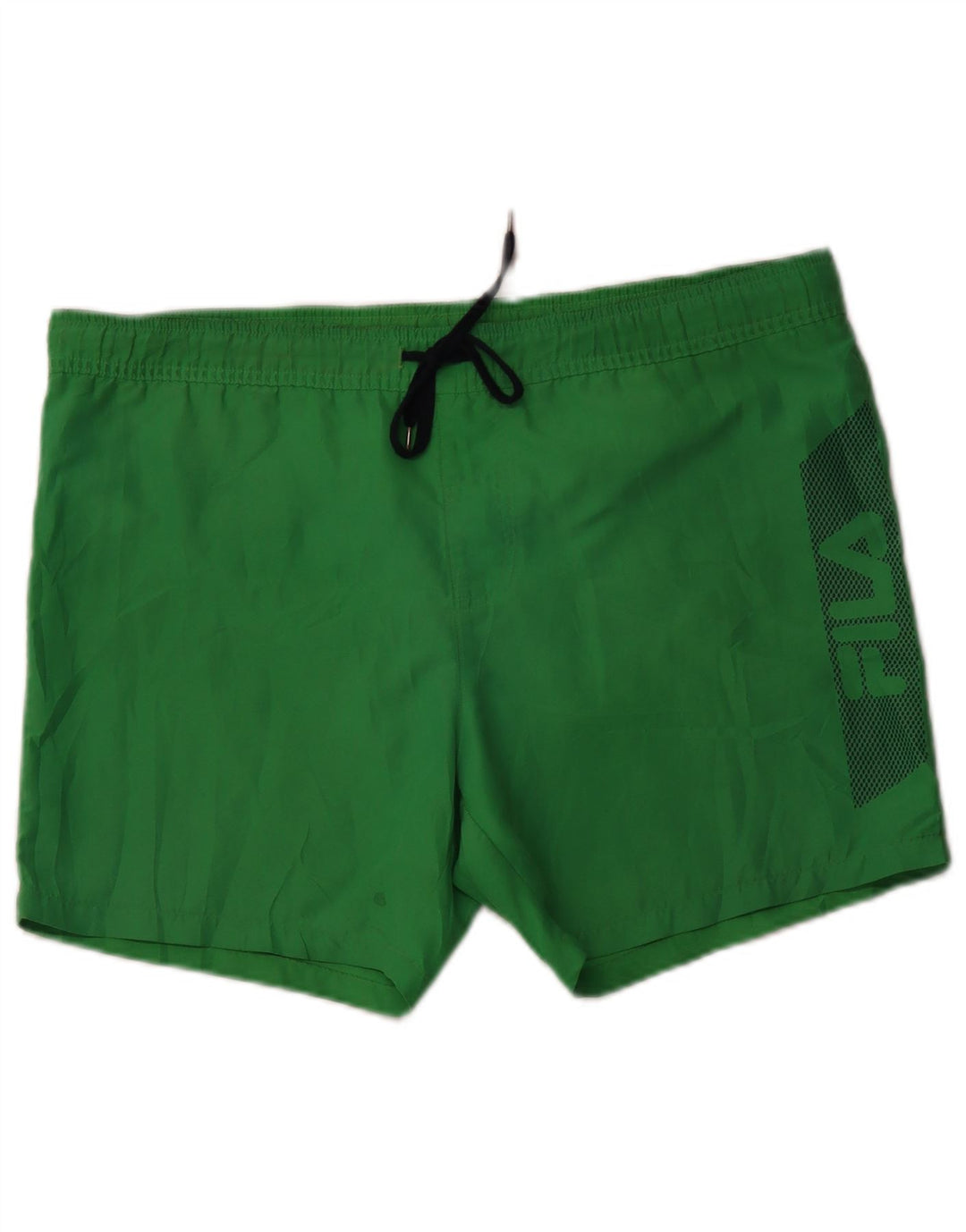 FILA Mens Graphic Swimming Shorts Medium  Green Polyester