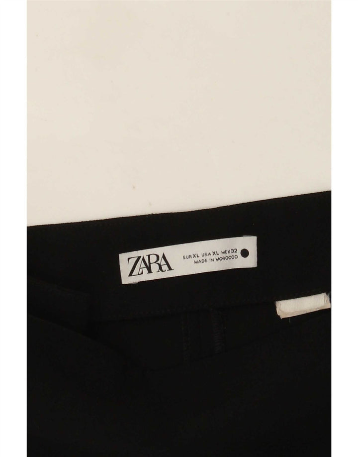Zara Womens Mini Skirt XL W32 Black